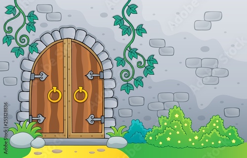 Old door theme image 2