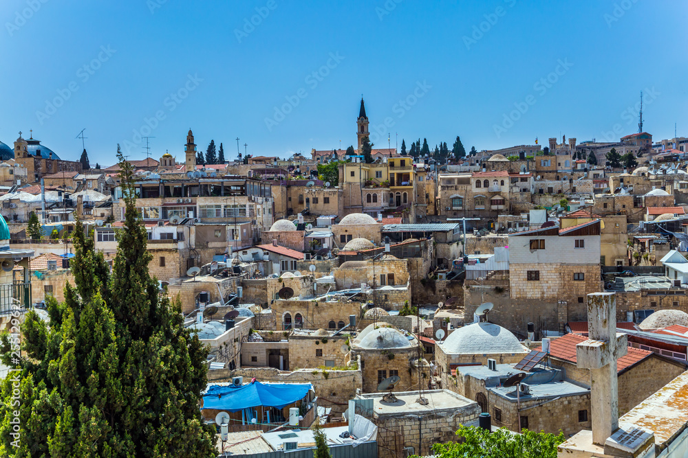  The roofs of Jerusalem