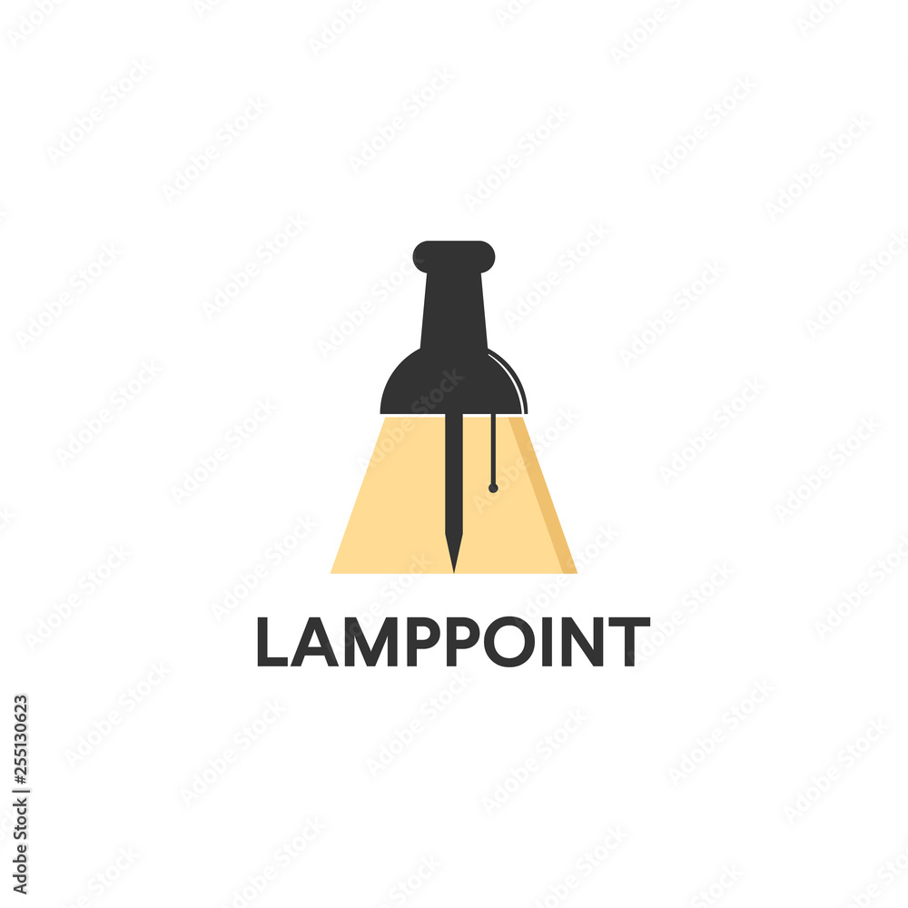 lamp point logo designs, clever logo lamp point logo designs, clever logo