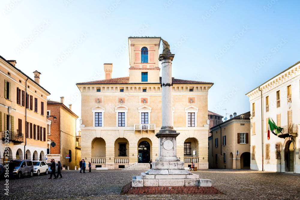 SABBIONETA – ITALY: Ducal Palace in Sabbioneta, Mantua, Lombardy.