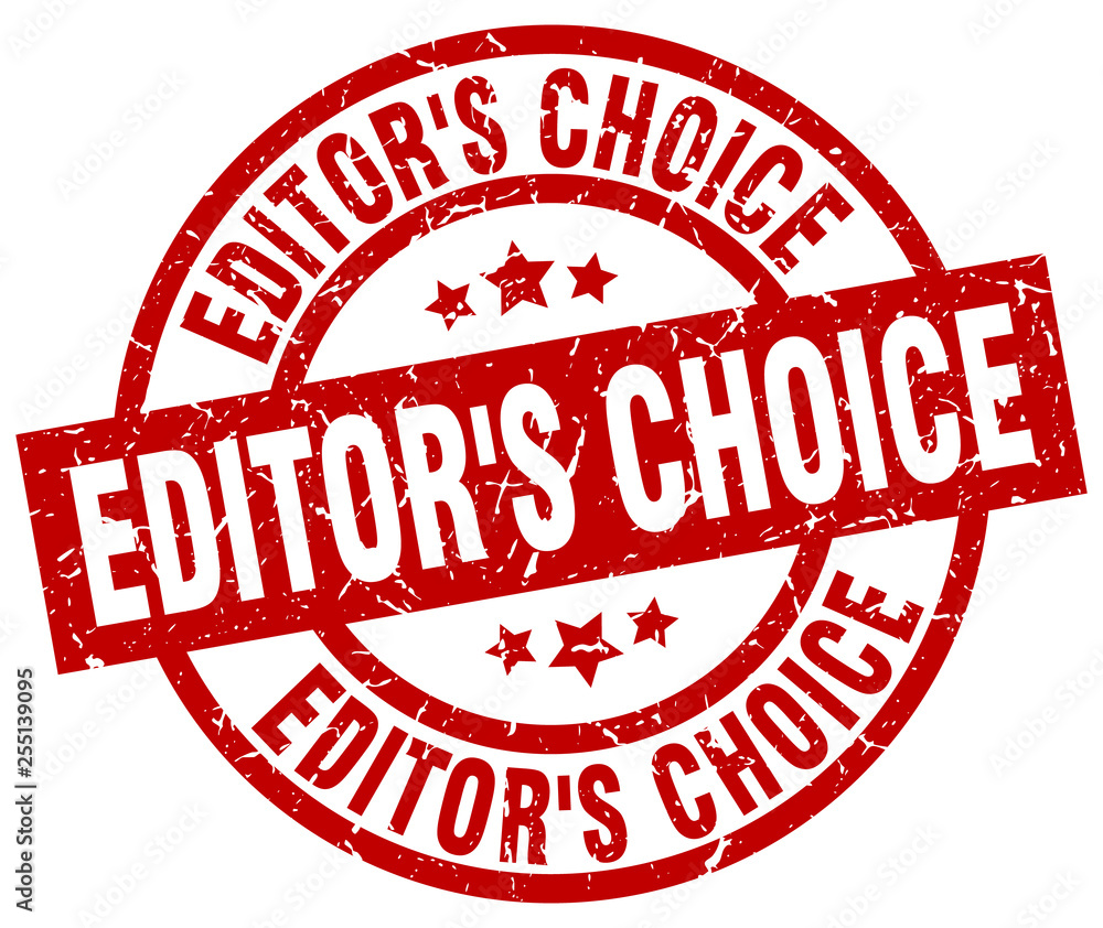 editor's choice round red grunge stamp editor's choice round red grunge stamp