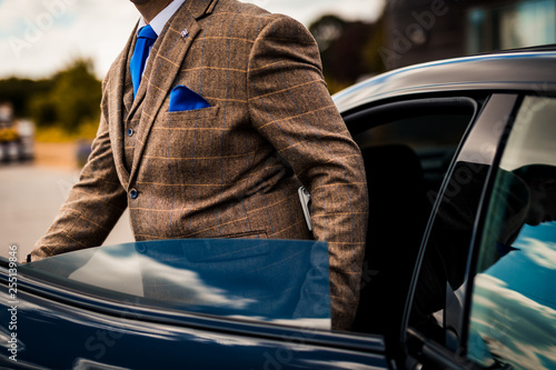 Male Model on Wedding Themed Shoot