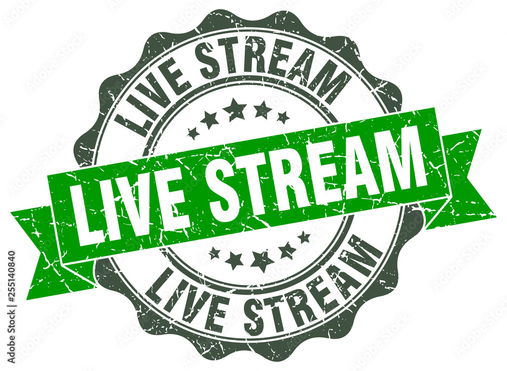 live stream stamp. sign. seal live stream stamp. sign. seal