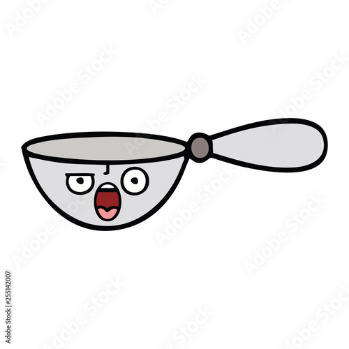 cute cartoon measuring spoon