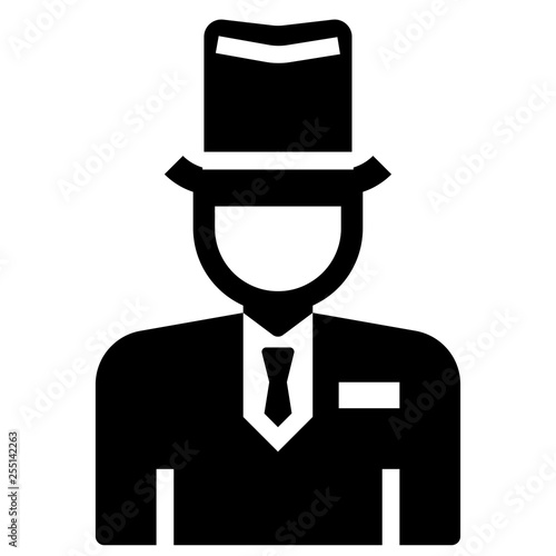 UK sir Solid illustration