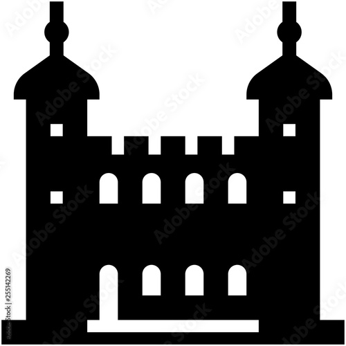 Tower of  london Solid illustration