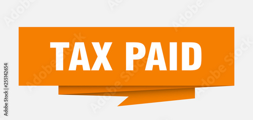 tax paid