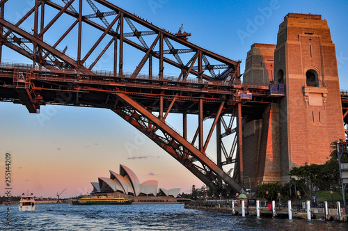 Harbour Bridge Oper Sydney Australien