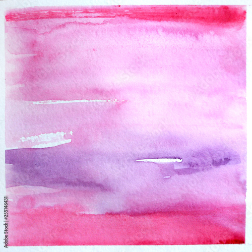 watercolor background pink