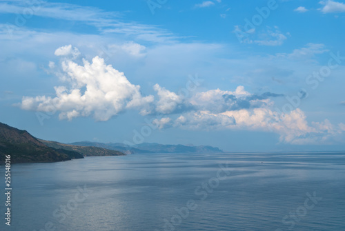 A beautiful seascape with feeling of spaciousness