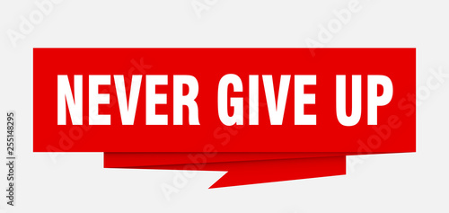 Free Download never give up - GFXLoad