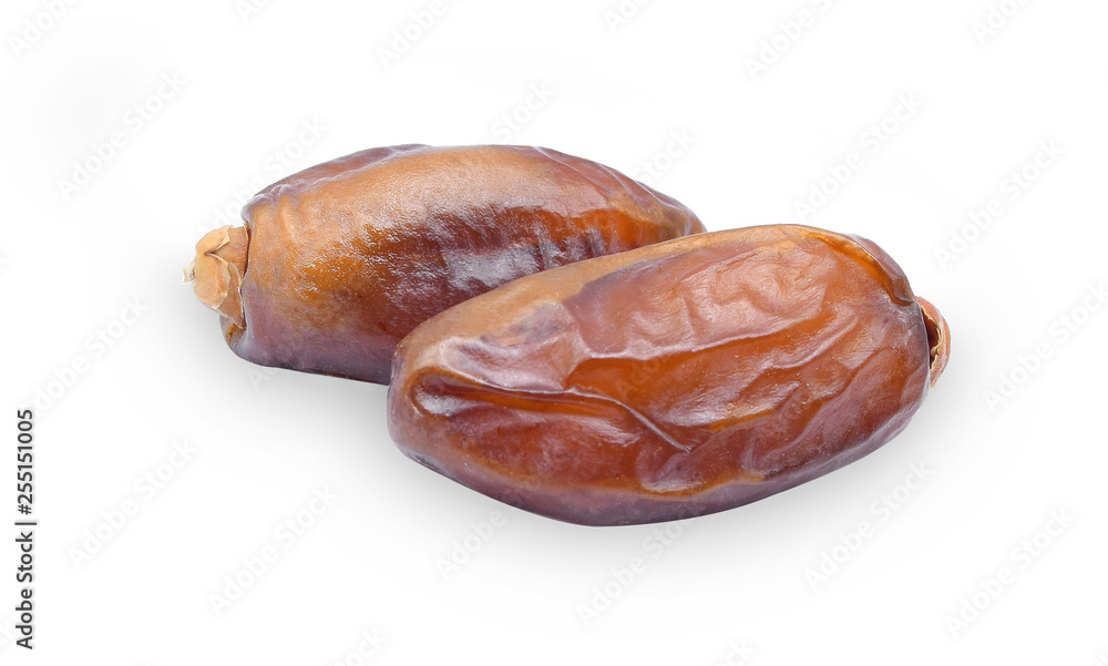 dried date fruits isolated on white background dried date fruits isolated on white background