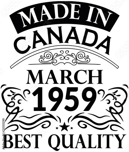 Made in Kanada 1959