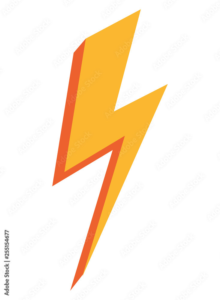 thunderbolt energy power icon thunderbolt energy power icon