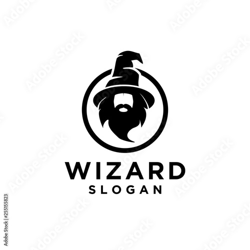 wizard logo icon designs illustration template vector