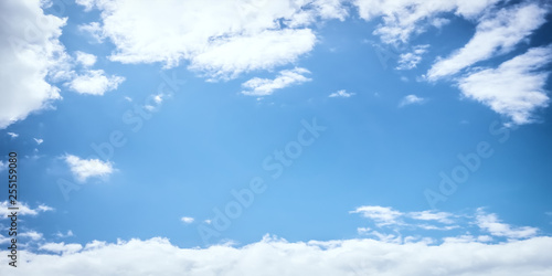 Fototapeta Naklejka Na Ścianę i Meble -  blue sky background texture