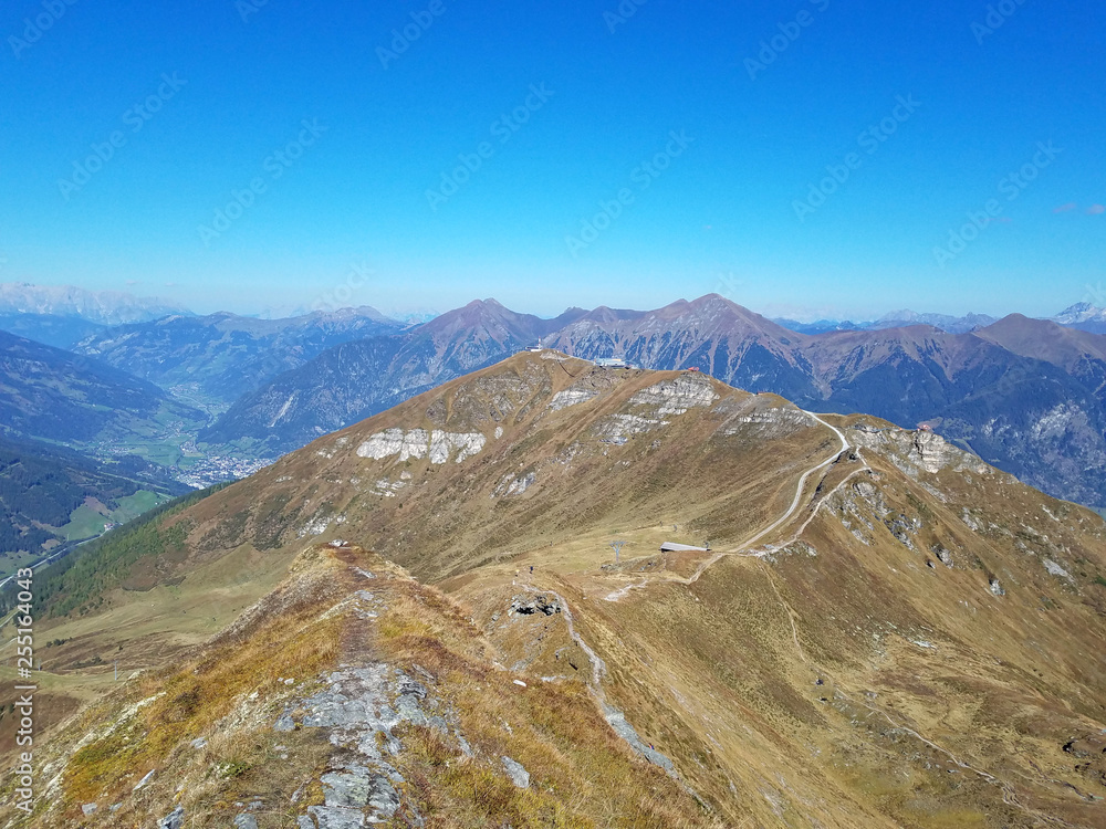 View to the stubnerkogel in austria