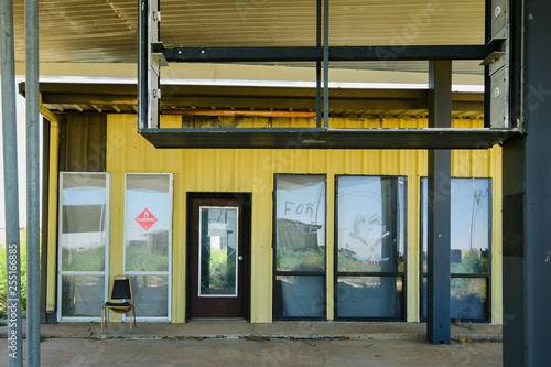 Abandoned gas station in Arizona
