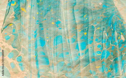 Ebru imprint on paper1 © irinaorel