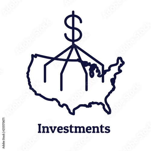 Retirement Investments and Dividend Income, Mutual Fund, IRA Icon set