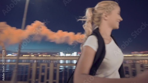 smoke, color, photography, people, hand, red, colour, blue, beauty, bomb, grenade, help, stick, outdoor, sos, sky, hot, creativity, dynamic, orange, seafront, evening, skateboard, skating, electric lo