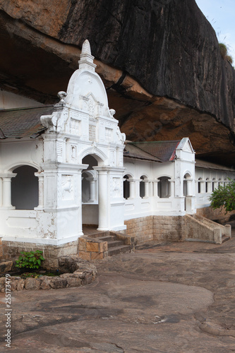 Golden Temple buddhist caves - Dambulla, Sri Lanka
