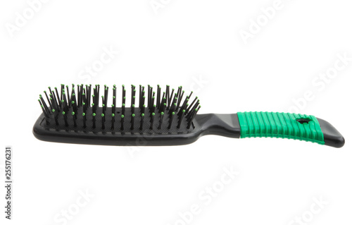 hairbrush isolated