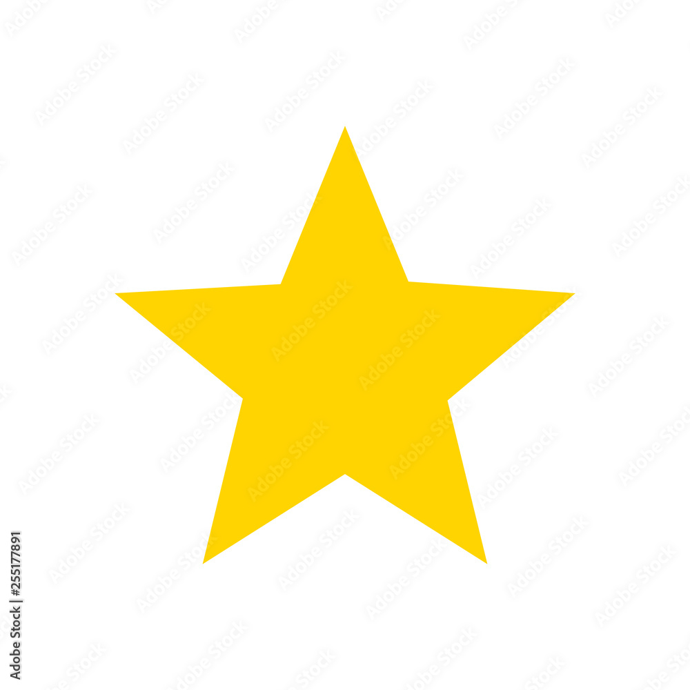 Star icon. Vector illustration Star icon. Vector illustration