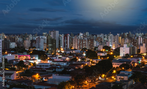 Campinas/ SP / Brazil cityscape at evening