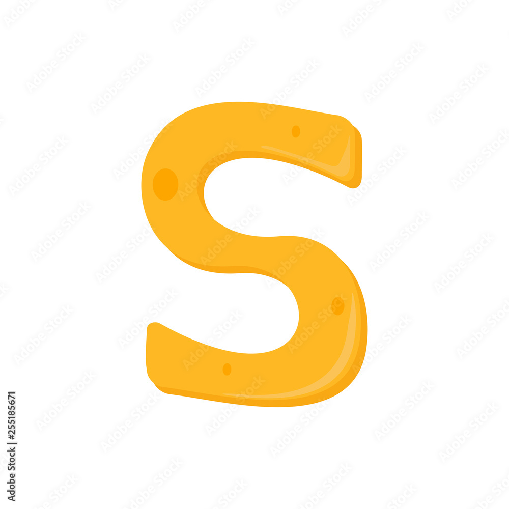 Vector Illustrator of Cheese Alphabet Letters decoration Vector Illustrator of Cheese Alphabet Letters decoration