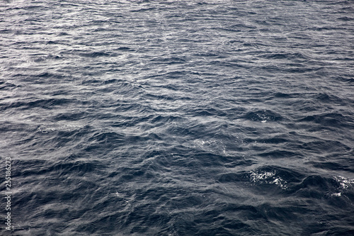 Dark blue water surface at ...