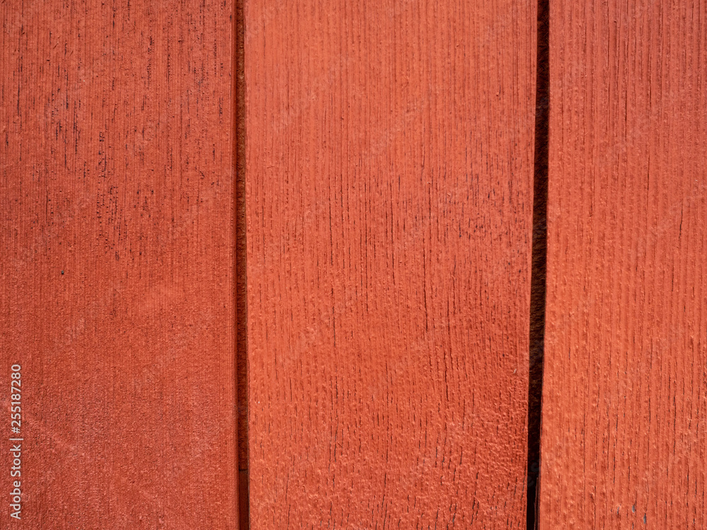 Fototapeta premium close view of red wooden shingles