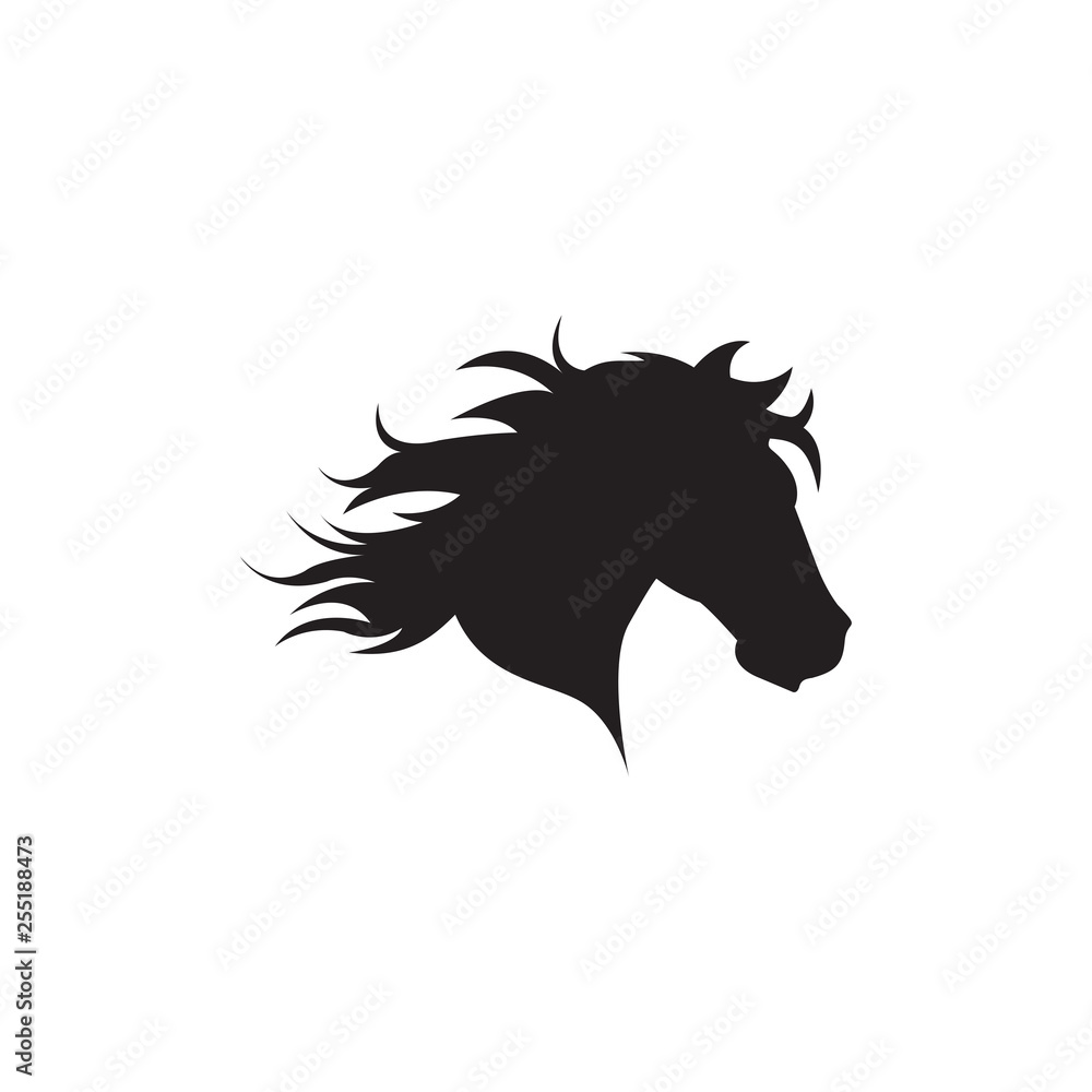 horse head vector illustration Stock Vector | Adobe Stock