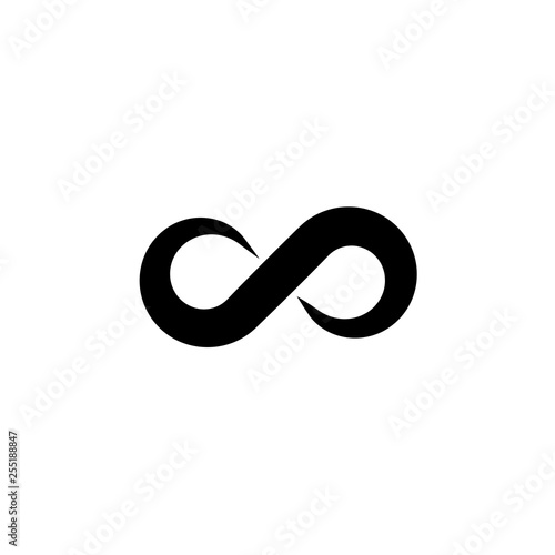 Creative illustration of infinity symbol vector