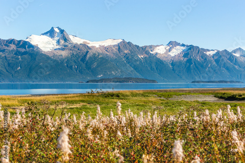 Gorgeous view of the Chilkoot inlet sailing from Skagway, Alaska.