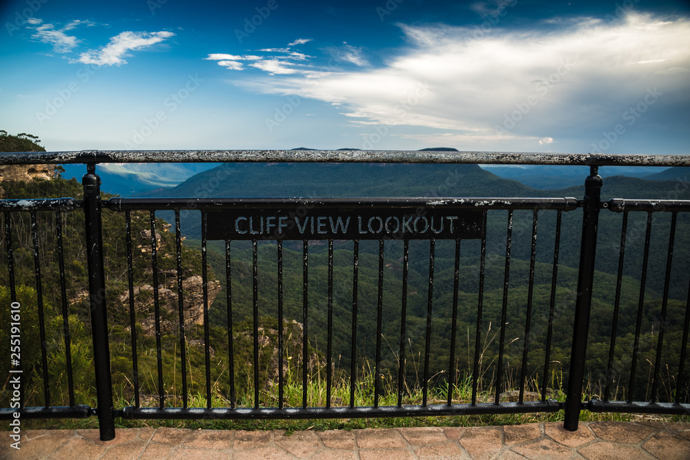 Aussichtspunkt Blue Mountains Australien