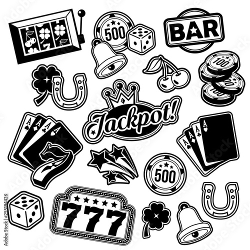 Casino Set Icons