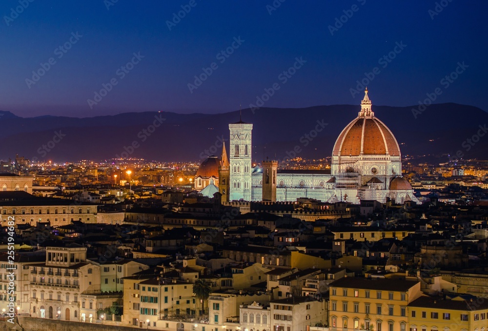 City of Florence at Night