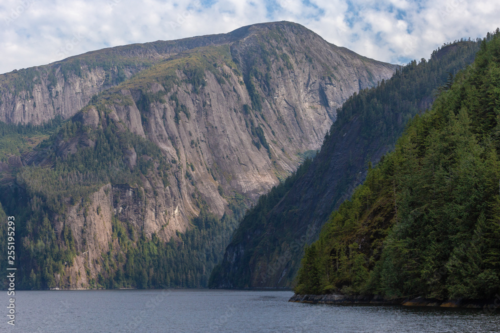 Sailing around the Misty Fjord National Park. Sailing around the Misty Fjord National Park.