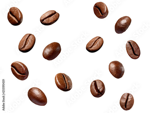 Canvas Print coffee bean brown roasted caffeine espresso seed