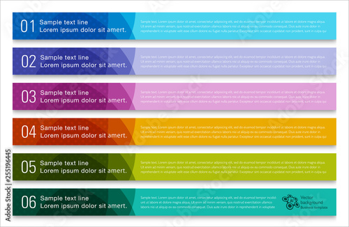 Web Banner and Label Design, Vector Graphics	