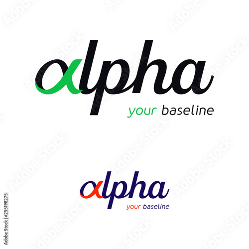 Alpha - Logotype pour entreprise