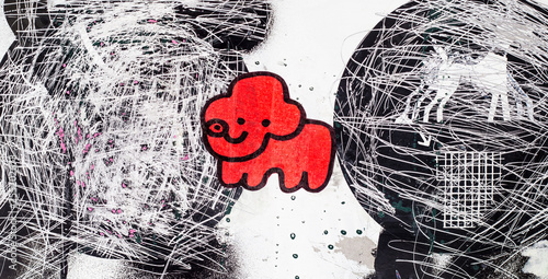 Canvas Print Elephant