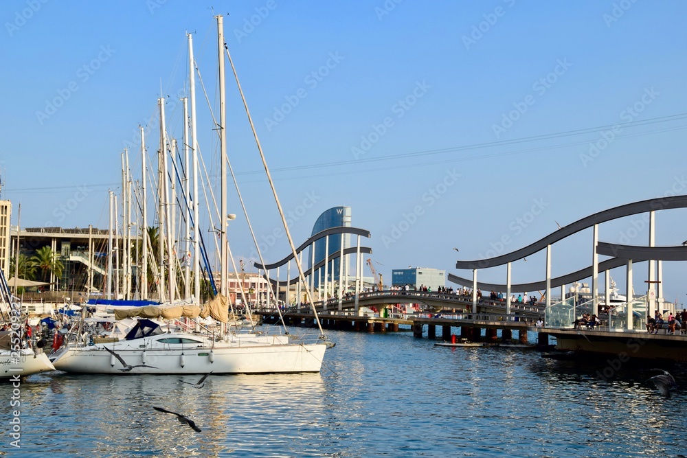 Barcelona harbor