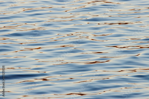 Water waves on river pattern.