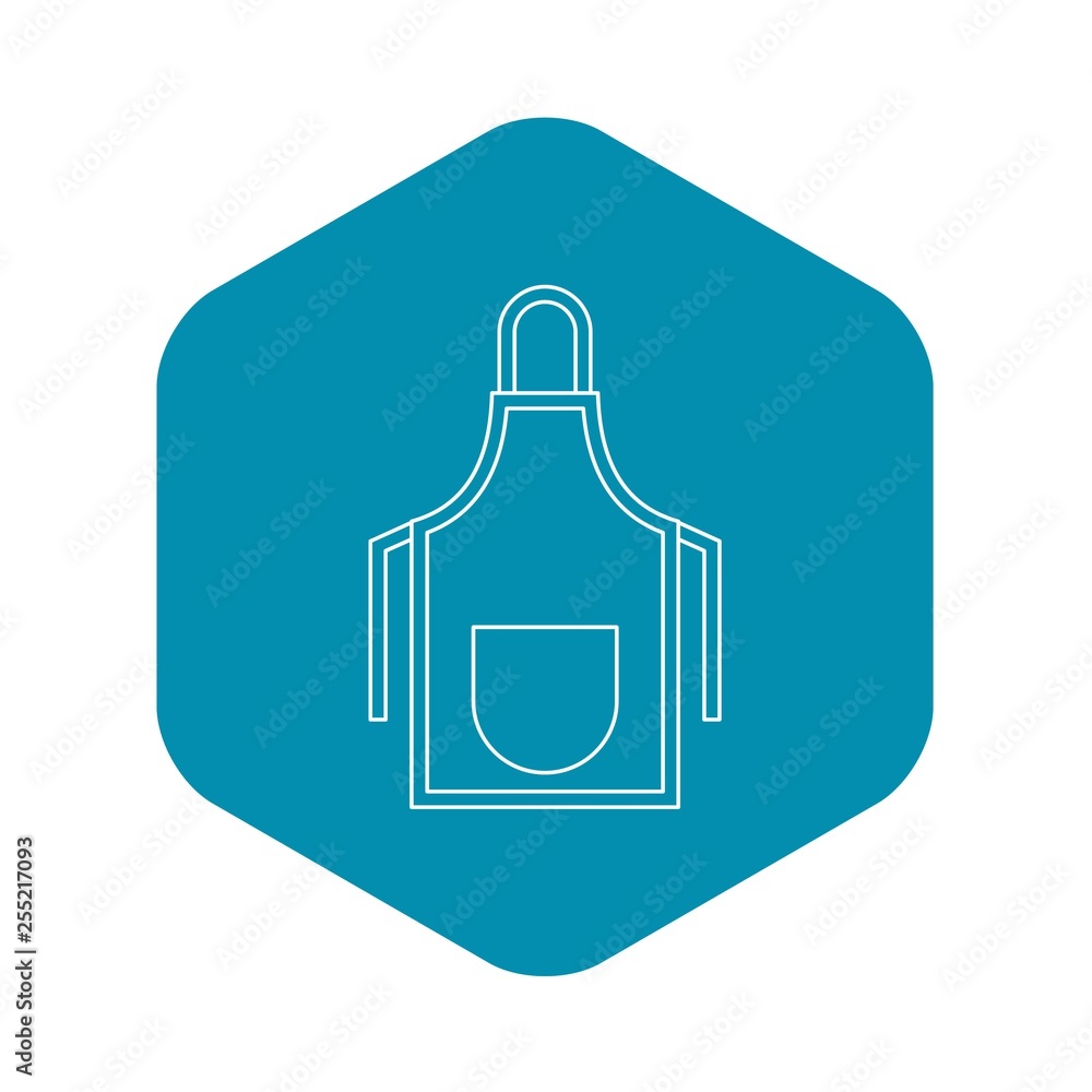 Apron icon. Outline illustration of apron vector icon for web Apron icon. Outline illustration of apron vector icon for web