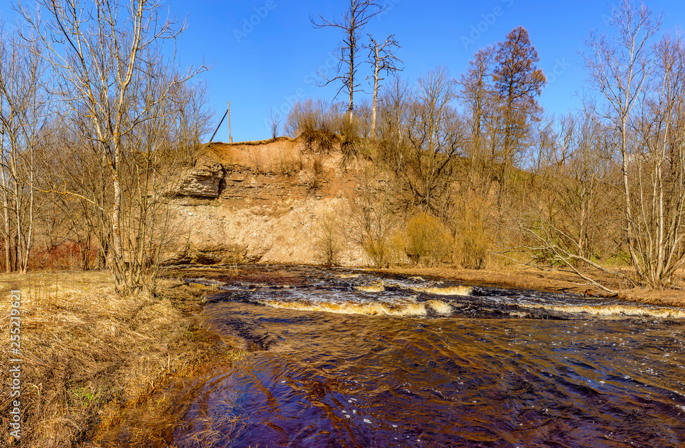 The canyon on the Lava river in the Leningrad region is a geological monument of nature of regional importance. The canyon on the Lava river in the Leningrad region is a geological monument of nature of regional importance.