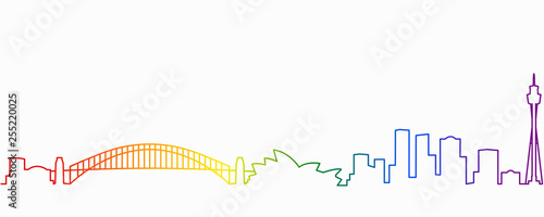 Sydney Gay-Friendly Skyline