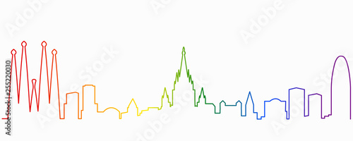 Barcelona Gay-Friendly Skyline