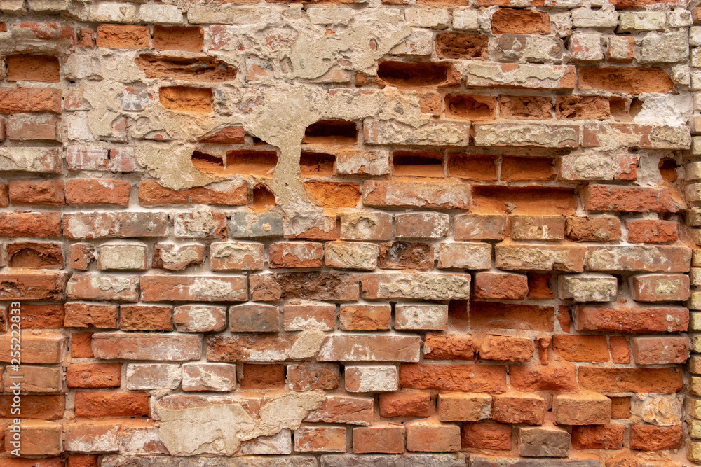old red brick wall background old red brick wall background